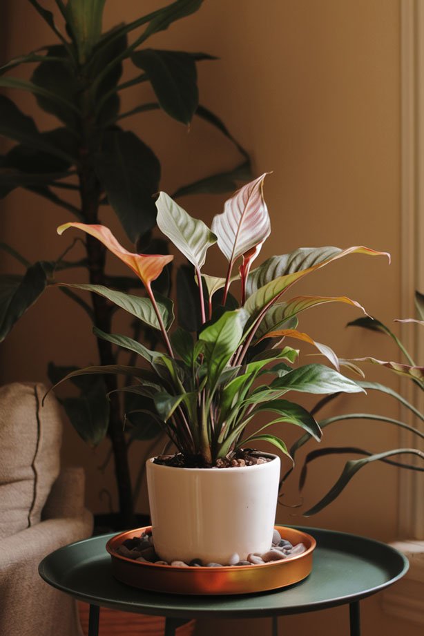 Preventing Issues from Dry Air in Apartments: Peace lily away from heaters and air vents